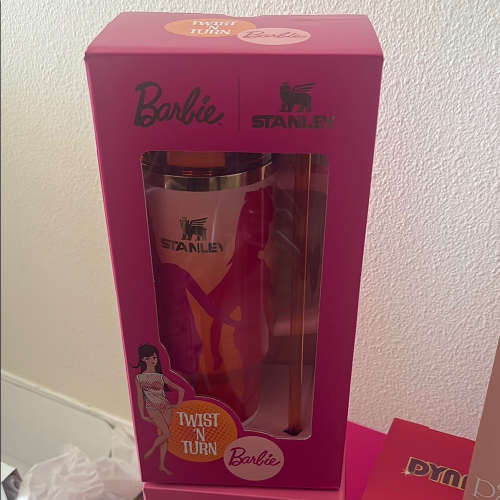 Stanley Barbie Twist 'N Turn Tumbler - Pink